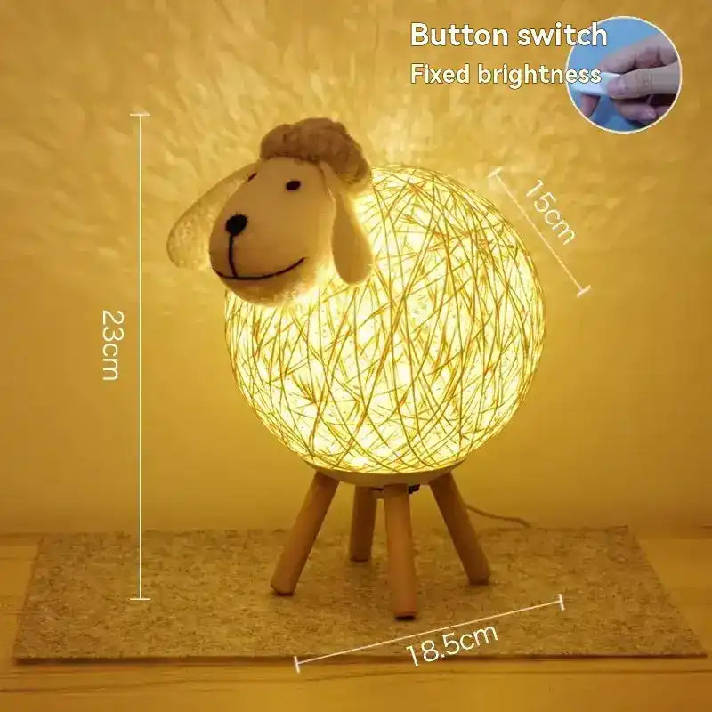 veilleuse à prise agneau enfant – lumière douce pour un sommeil serein - Mon Univers Enfant