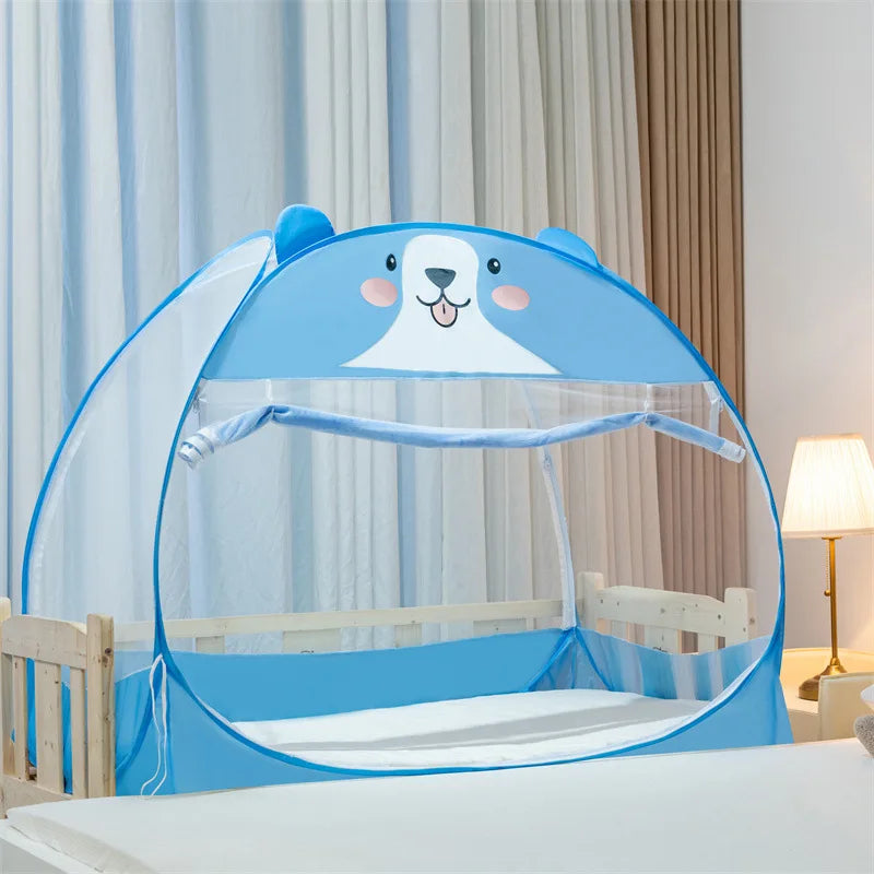 moustiquaire de lit enfant - ciel de lit igloo pop-up | CanopyNet