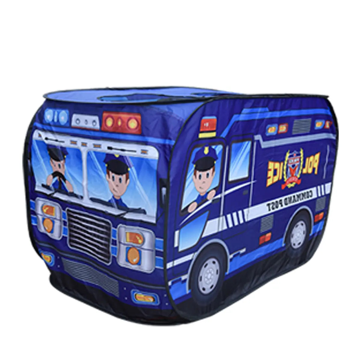 tente enfant - autocar police | AutoTent™