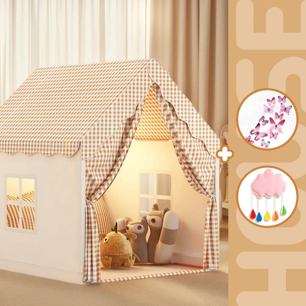 tente de jeu enfant château féerique | BedCanopy™
