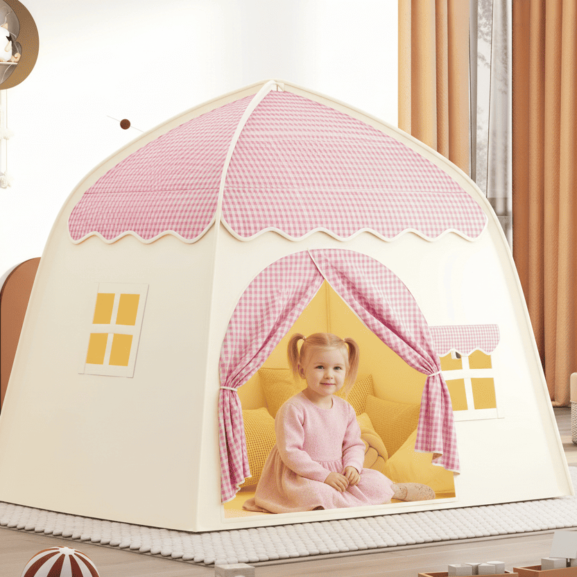 tente princesse enfant pliable – cabane de jeu intérieure et extérieure | HouseTent