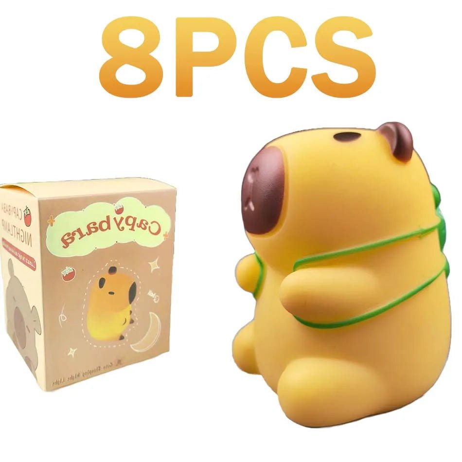 lampe capybara assis - mini veilleuse enfant 8,5 cm - Mon Univers Enfant