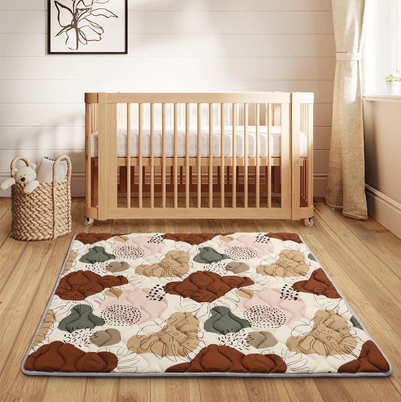 tapis de jeu bebe matelasse crawlingmat coin enfant