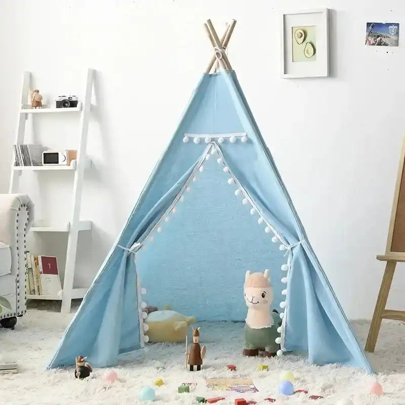 tipi enfant INDIANTENT bleue