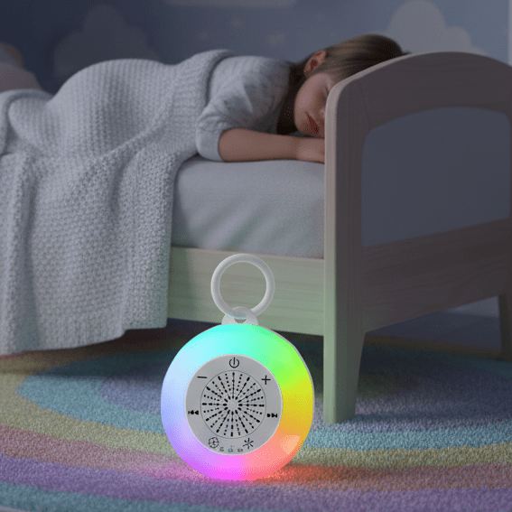 veilleuse bruit blanc avec mélodies douces – lumière apaisante pour le sommeil de l'enfant - MUE - Mon Univers Enfant