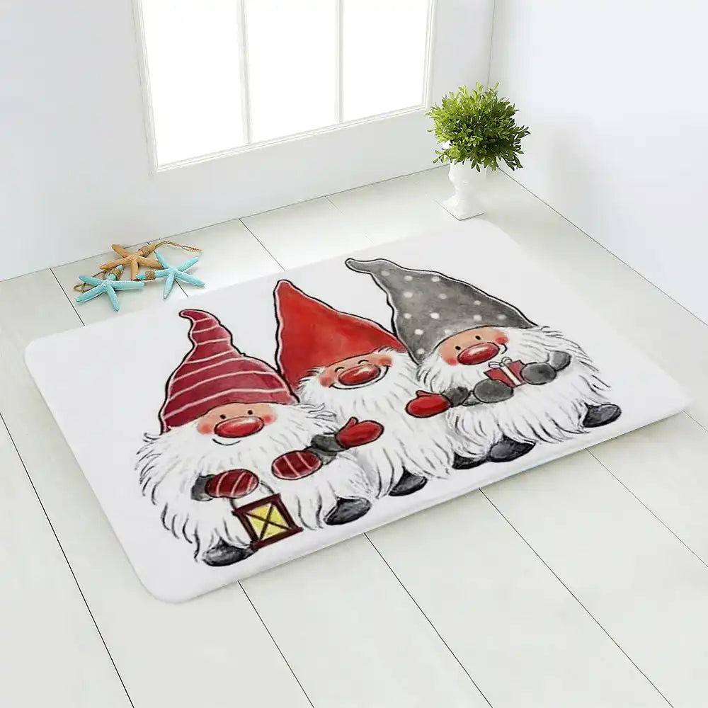 tapis chambre enfant - visite de père noel