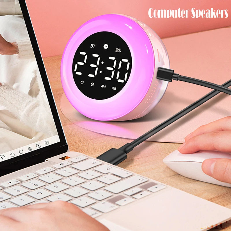 réveil enfant bluetooth veilleuse haut-parleur | DreamClock™ - Mon Univers Enfant