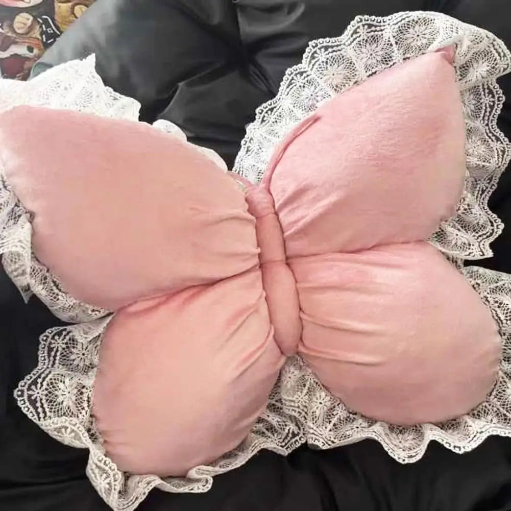 ciel de lit cabane respirant avec coussin papillon | auventcare™