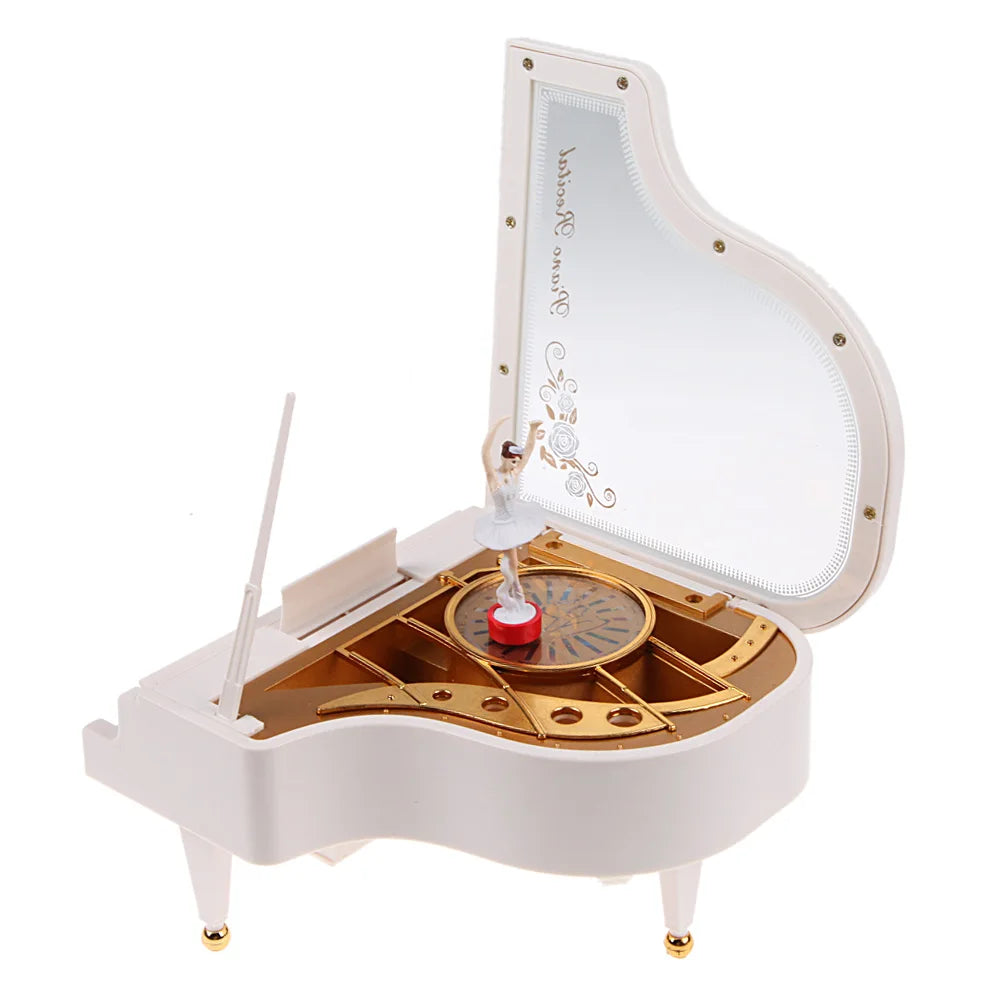 boite a musique piano ballerine - carillon mécanique vintage pour enfant | SonoBox™