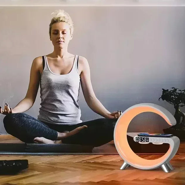 veilleuse reveil - haut parleur bluetooth intelligent | WiseClock™