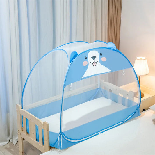moustiquaire de lit enfant - ciel de lit igloo pop-up | CanopyNet