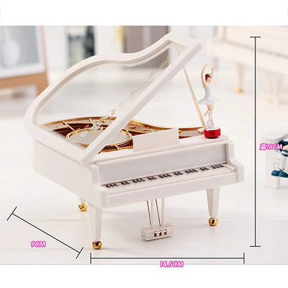 boite a musique piano ballerine - carillon mécanique vintage pour enfant | SonoBox™