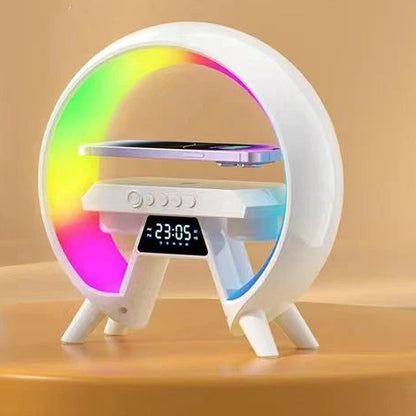 réveil pour ados - veilleuse avec enceinte bluetooth 5-en-1 | TeenClock