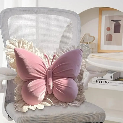 ciel de lit cabane respirant avec coussin papillon | auventcare™
