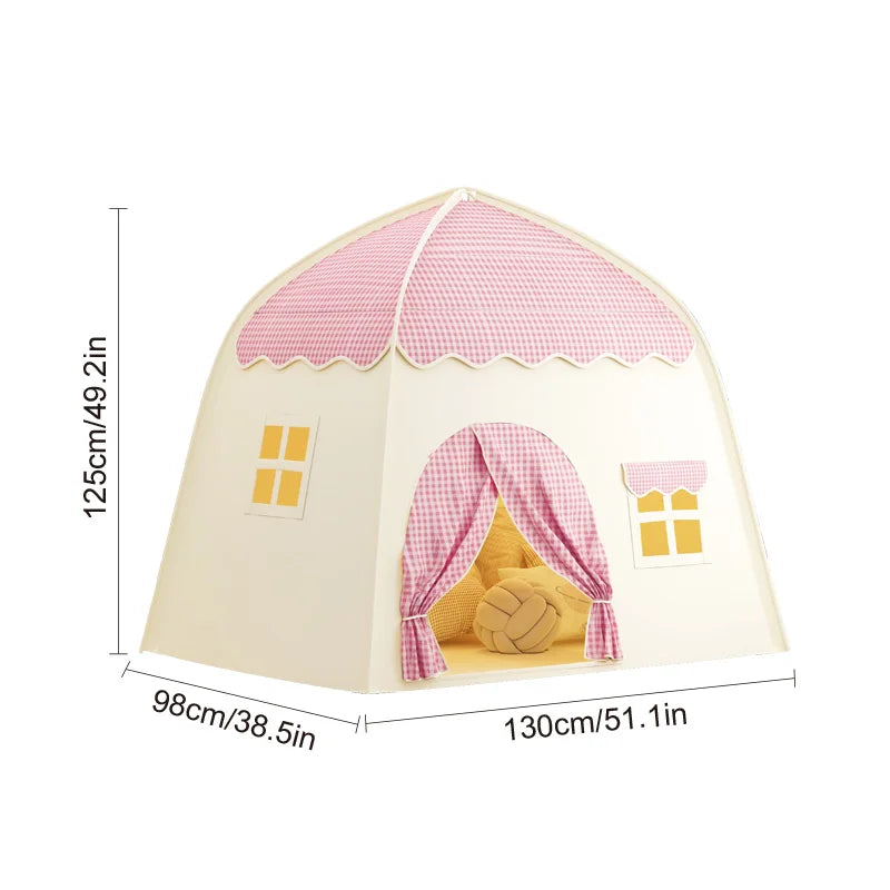 tente princesse enfant pliable – cabane de jeu intérieure et extérieure | HouseTent