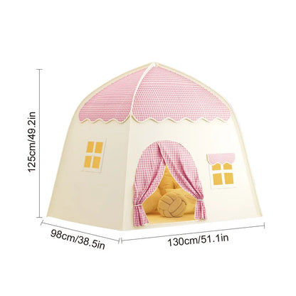 tente princesse enfant pliable – cabane de jeu intérieure et extérieure | HouseTent