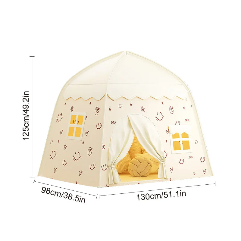 tente princesse enfant pliable – cabane de jeu intérieure et extérieure | HouseTent