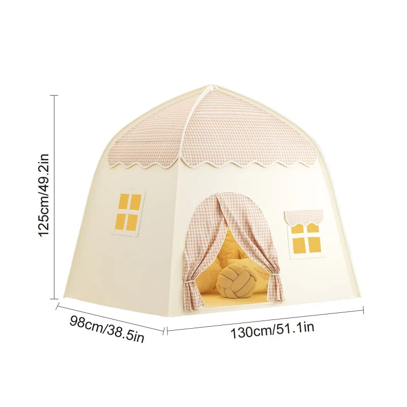 tente princesse enfant pliable – cabane de jeu intérieure et extérieure | HouseTent