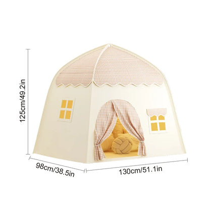 tente princesse enfant pliable – cabane de jeu intérieure et extérieure | HouseTent