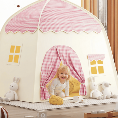 tente princesse enfant pliable – cabane de jeu intérieure et extérieure | HouseTent