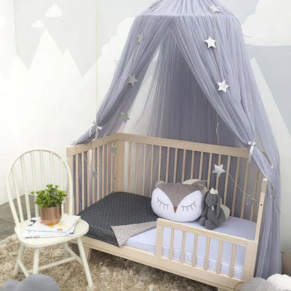 ciel de lit enfant  AuventGris berceau