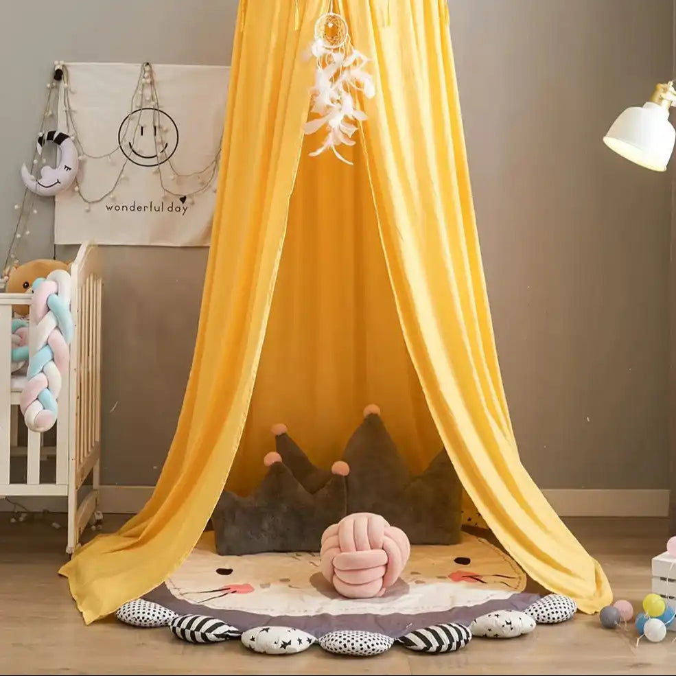 ciel de lit enfant YouSkyKids jaune