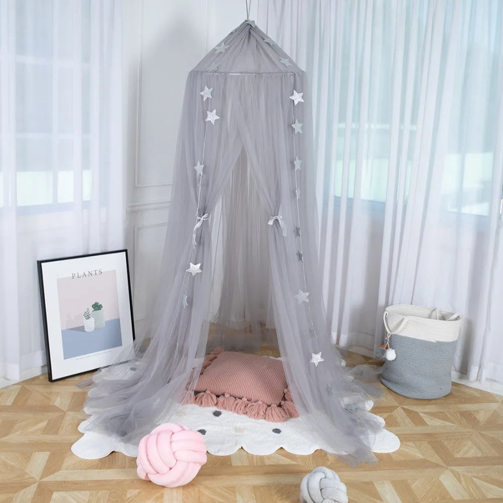 ciel de lit enfant  AuventGris coin jeu