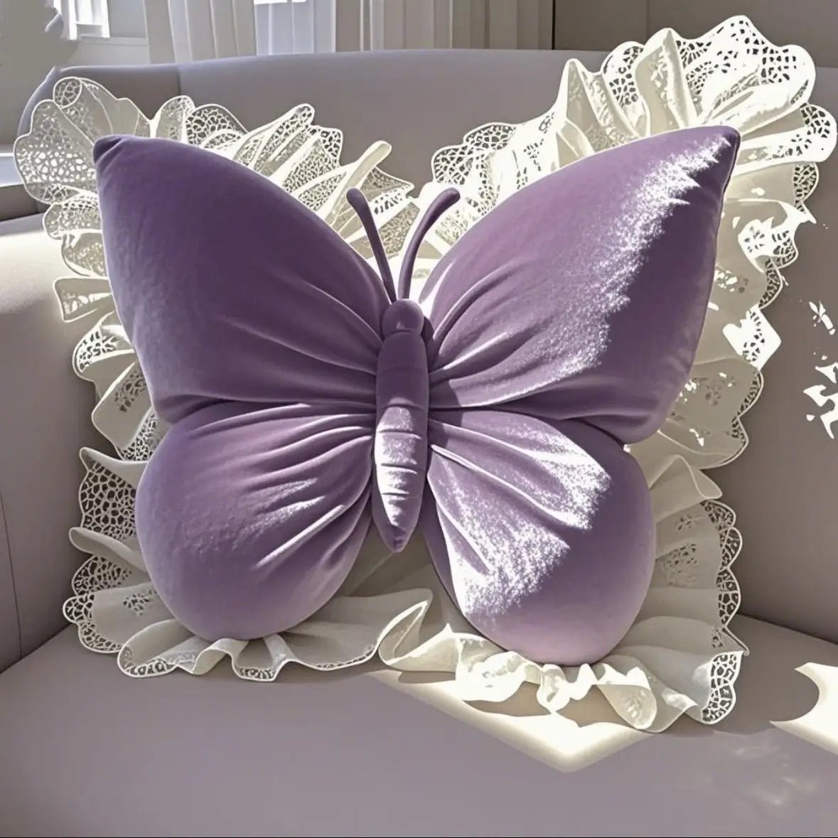 coussin enfant - papillon - MUE - Mon Univers Enfant