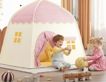 tente princesse enfant pliable – cabane de jeu intérieure et extérieure | HouseTent