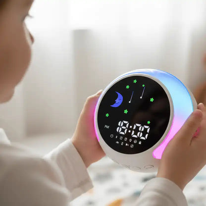 enfant observe reveil enfant haut parleur bluetooth veilleuse muesiplayer