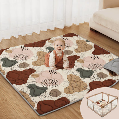 enfant sur tapis de jeu bebe matelasse crawlingmat