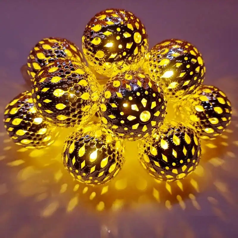guirlandes lumineuse lumiereautonome morocco light
