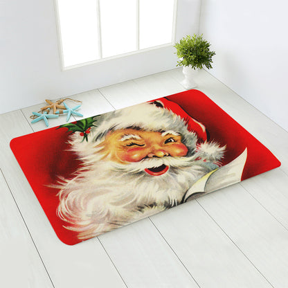 tapis chambre enfant - visite de père noel
