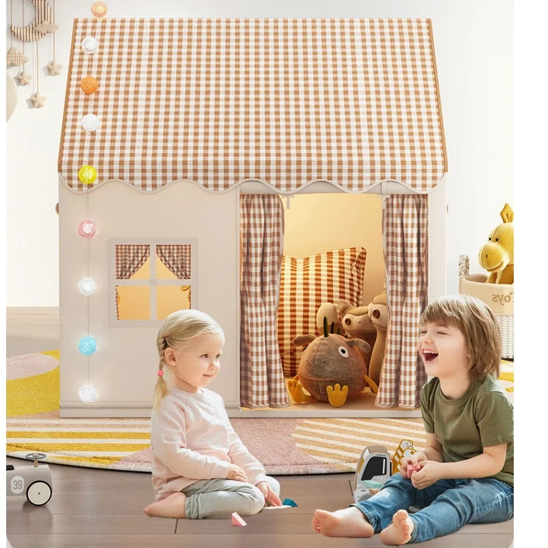 tente enfant + accessoires + veilleuse + peluche