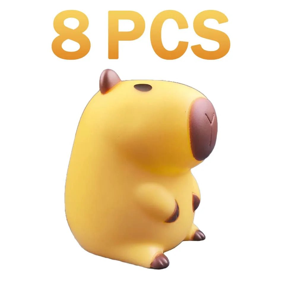 lampe capybara assis serein - mini veilleuse lumineuse 8,5 cm pour enfant - MUE - Mon Univers Enfant