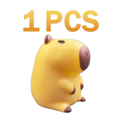 lampe capybara assis serein - mini veilleuse lumineuse 8,5 cm pour enfant - MUE - Mon Univers Enfant