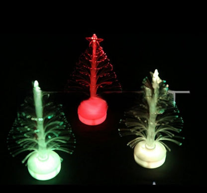 mini sapin de noel a paillettes colorees