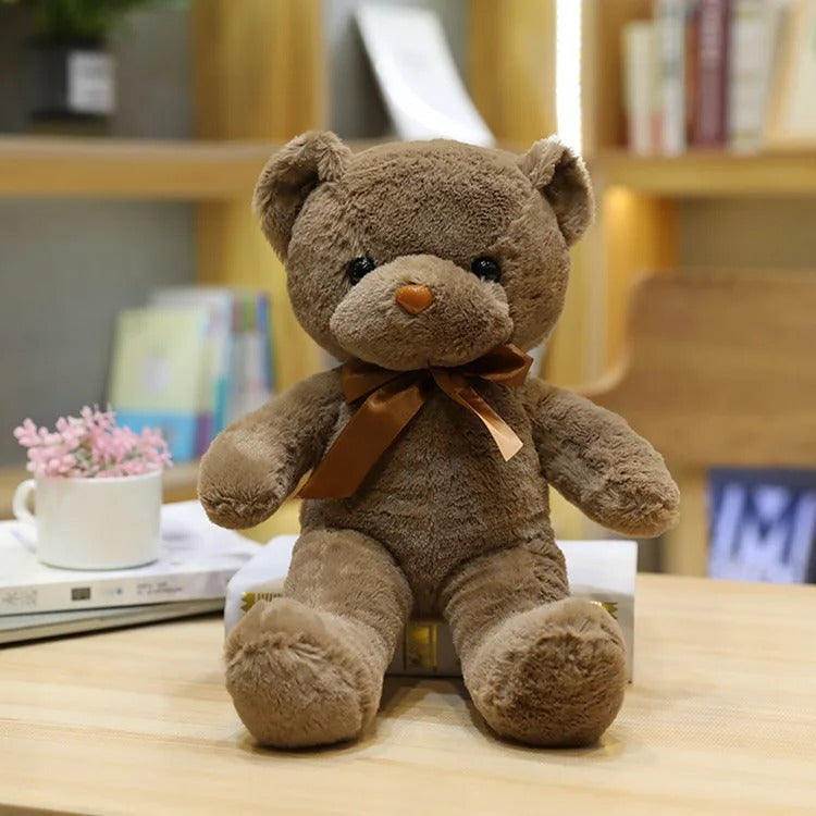 ours en peluche douxcalin gris