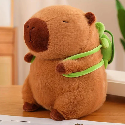  peluche capybara geante 45cm capydoux assis