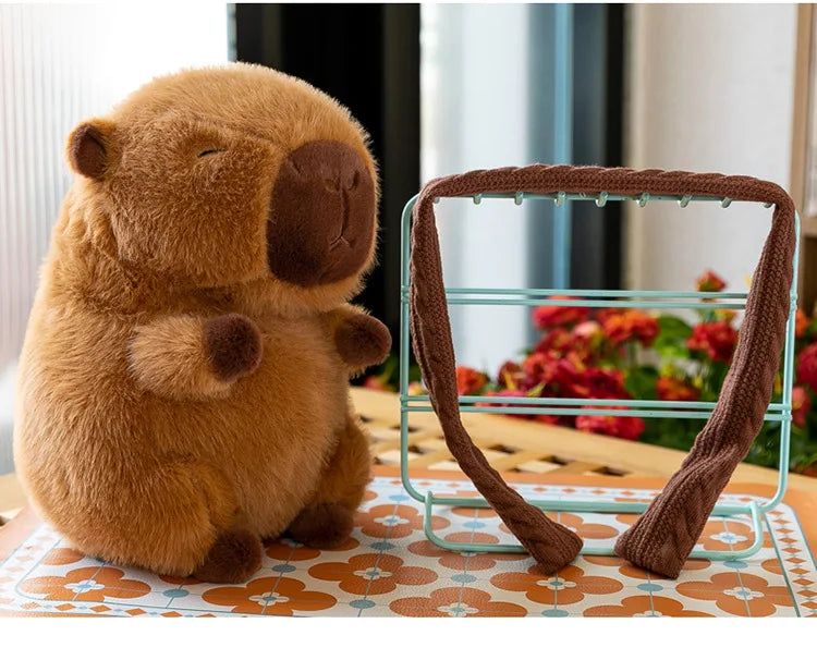 peluche capybara xxl giantcapy au salon