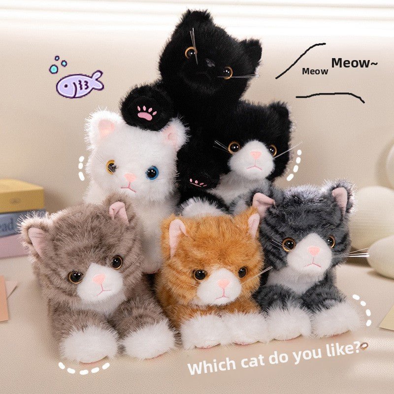 peluche chat - realiste | CatDoll - Mon Univers Enfant