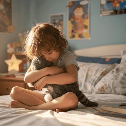 peluche chat - realiste gris | CatDoll - MUE - Mon Univers Enfant