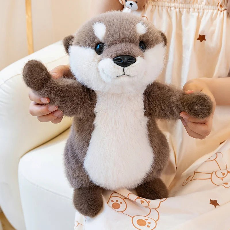 peluche loutre - marron | OtterSoft™ - Mon Univers Enfant