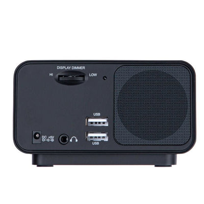 réveil radio contrôle led enfant – alarme double & affichage lumineux | MueAlarm™ - Mon Univers Enfant