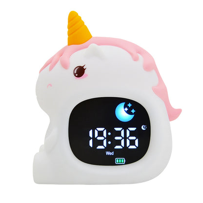 reveil veilleuse enfant sleeptraining licorne