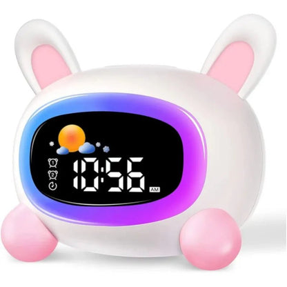 réveil veilleuse pédagogique enfant lapin – apprentissage du sommeil enfant  SleepTraining