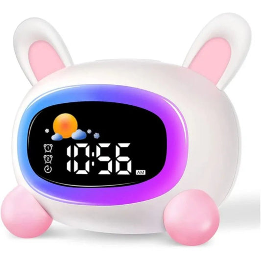 réveil veilleuse pédagogique enfant lapin – apprentissage du sommeil enfant  SleepTraining
