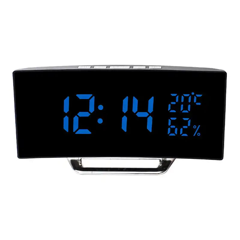 reveil horloge miroir électronique enfant – réveil numérique led avec affichage miroir