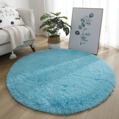 tapis chambre enfant rond bleu claire RondCarpet
