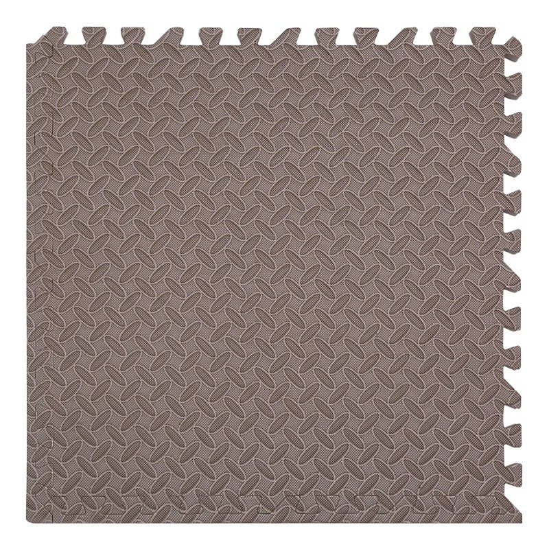 tapis puzzle sensorimat brun